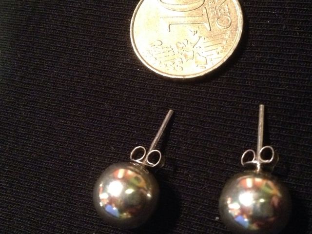 Pendientes de plata de ley 925