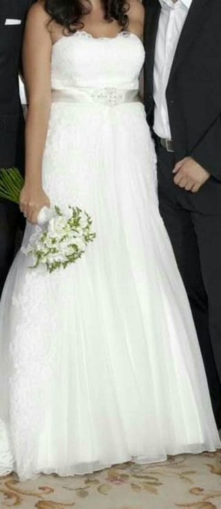 vestido de novia talla 42 de segunda mano en santander en wallapop