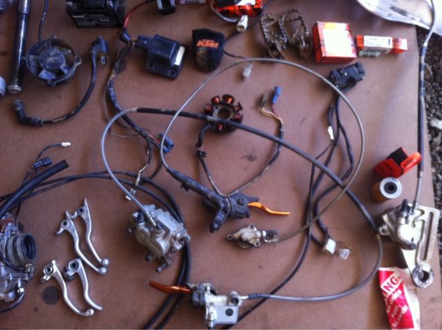 Despiece ktm exc f 08- 11- 13