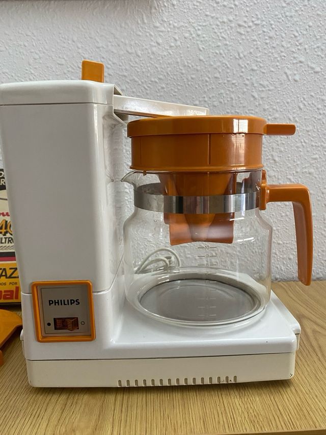 Cafetera retro Philips 1974 nueva