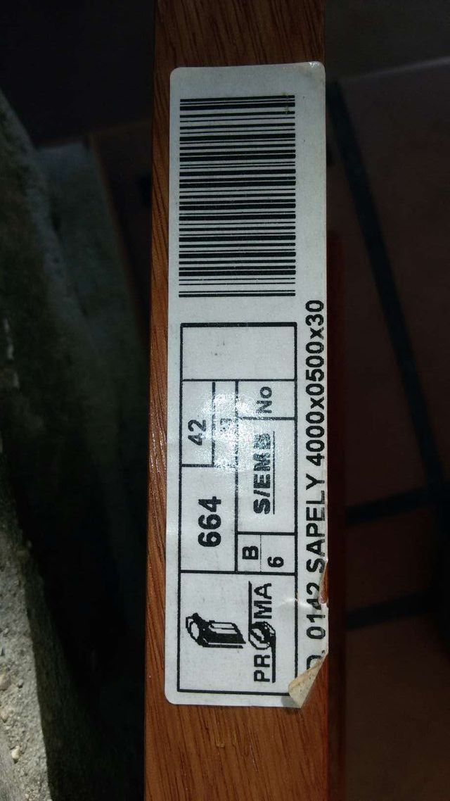 Frentes de armario sapelly PROMA NUEVAS A ESTRENAR