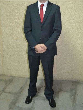 Traje Chaqueta hombre. Perfecto estado. 175 180 cm de traje chaqueta hombre talla m badajoz