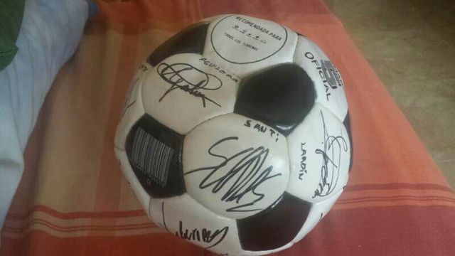 Balon firmado