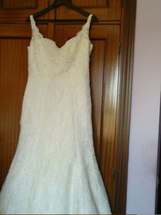 vestido de novia de segunda mano en málaga en wallapop