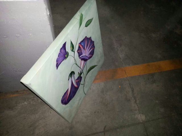 Cuadro pintado a mano