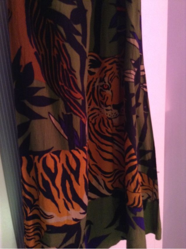 Vestido verano estampado animal 