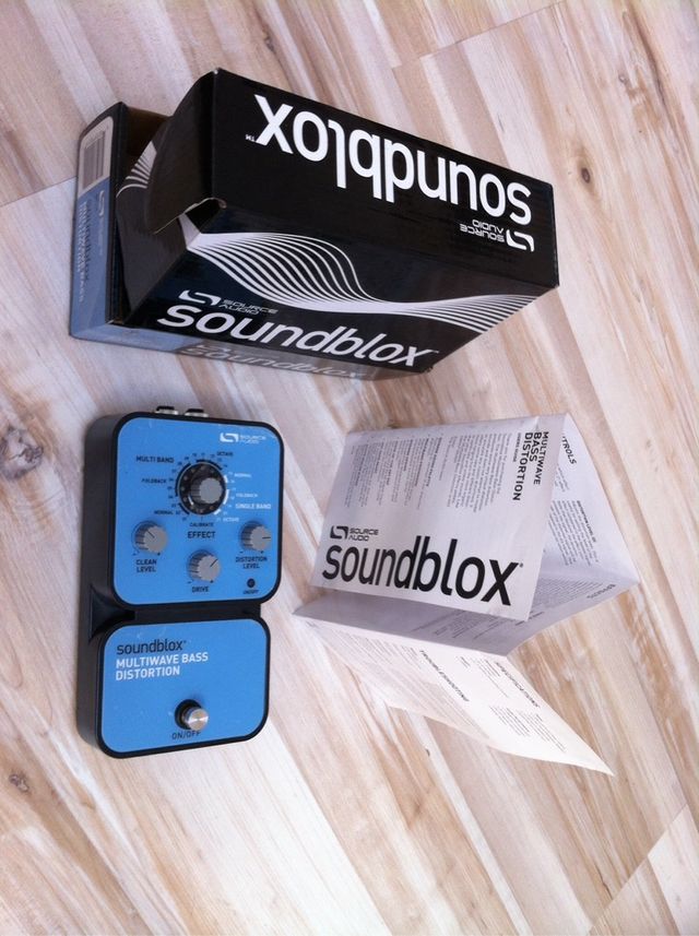 Pedal distorsion de bajo