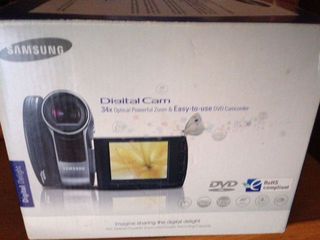Camara de video samsung nueva !