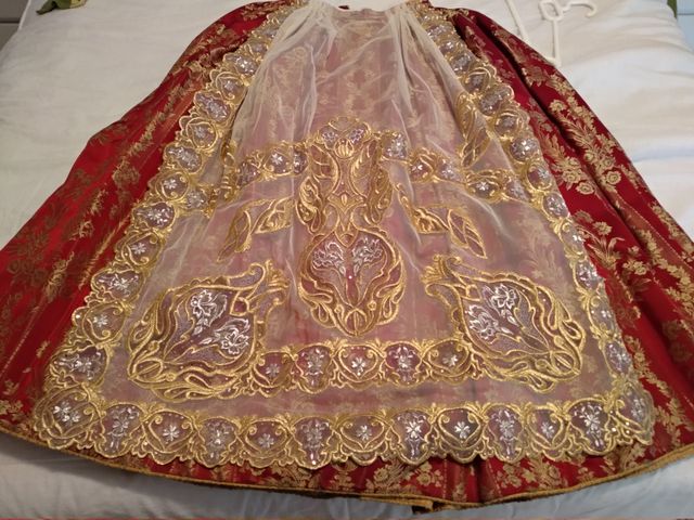 Traje del s.XIX  fallera completo.