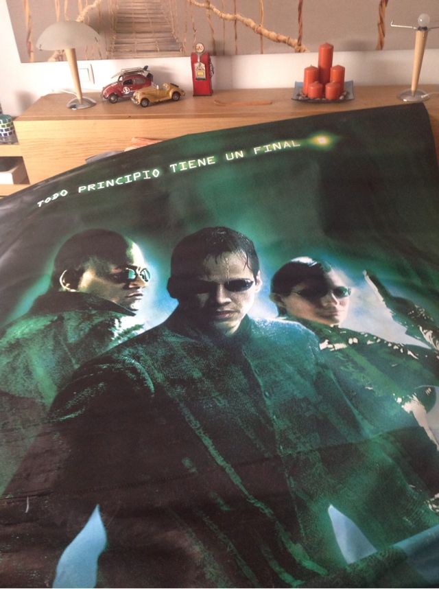 Cartel/Lona Plastificada GIGANTE Matrix Dobl Cara