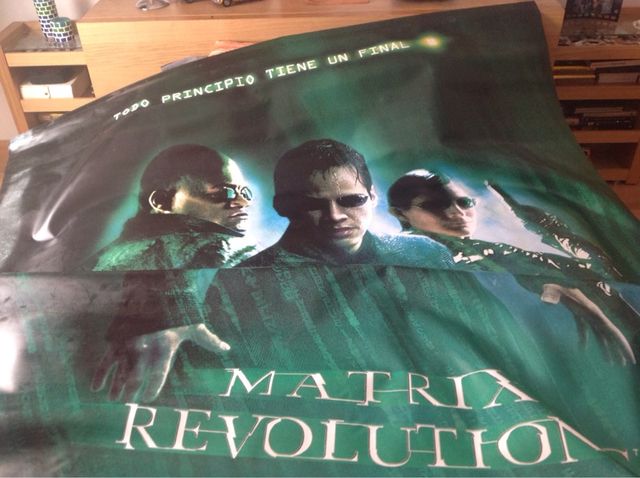 Cartel/Lona Plastificada GIGANTE Matrix Dobl Cara