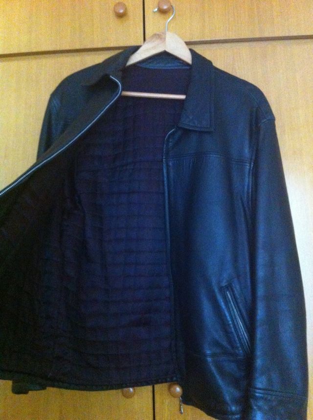 Chaqueta De Piel Vintage