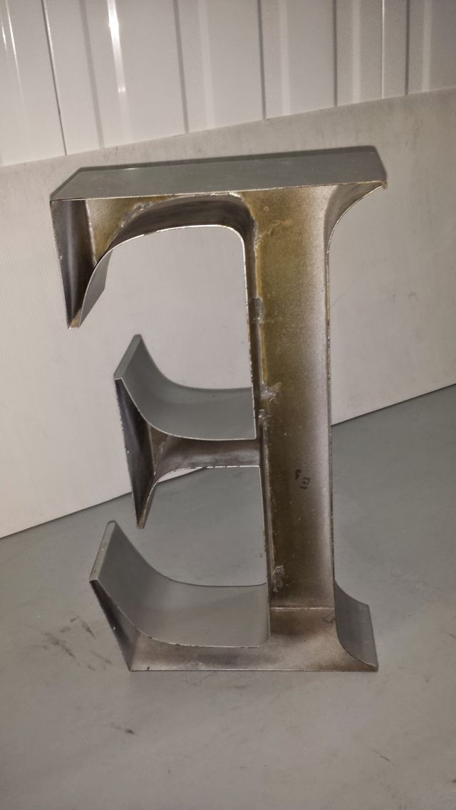 Cartello economico con lettere