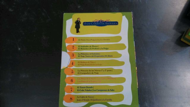 Colección DVD cuentos Hans Christian Andersen
