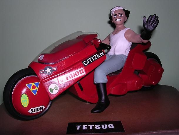 Maqueta Moto Akira de Resina (Escala 1/8)