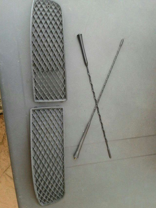 Rejilla y antena