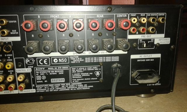 Ampli Sony STR-DB930