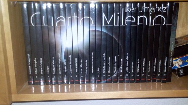 Coleccion Cuarto Milenio DVD y libro. de segunda mano por 80 € en ... Coleccion Cuarto Milenio DVD y libro. de segunda mano por 80 € en ...