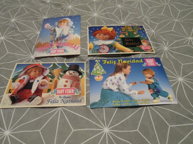 5 postales antiguas: Baby Feber y Pocas pecas