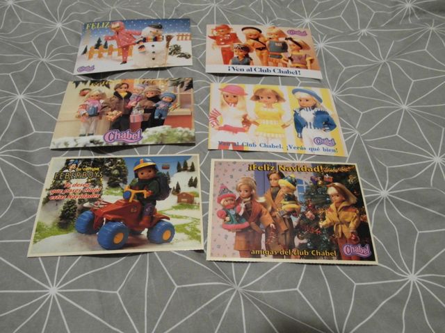 5 postales antiguas: Baby Feber y Pocas pecas