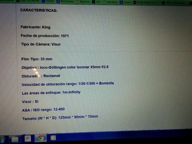 Camara King Regula Sprinty C 300