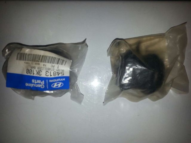 Casquillos barra estabilizadora hyundai santa fe.