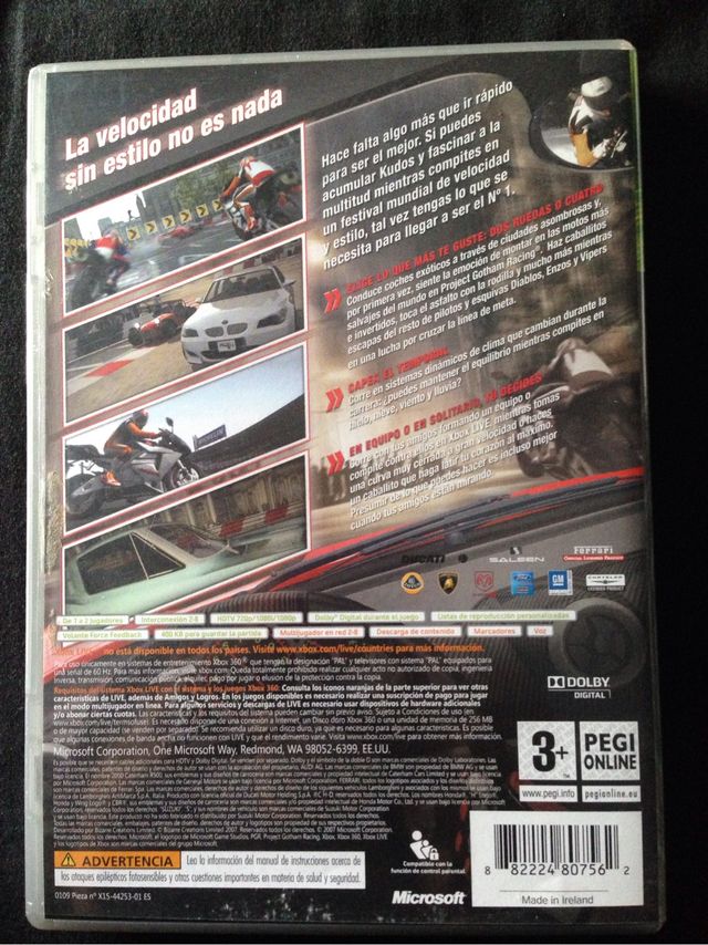 Project Gotham 4 Xbox 360