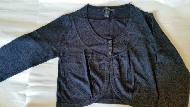 Chaqueta corta de punto