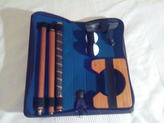 Set de golf destar per casa