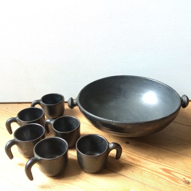 Bol Y Tazas Para Cremat