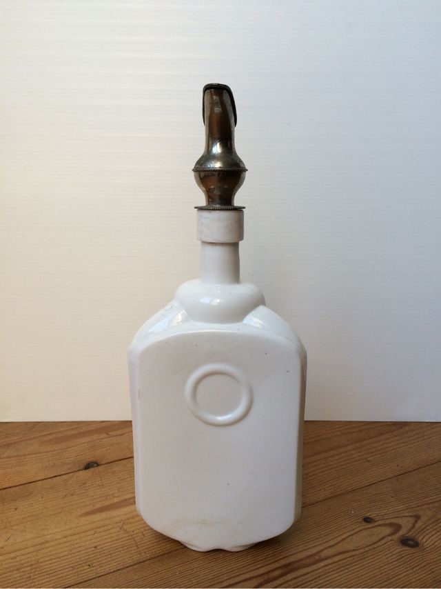 Botella Vintage De Opalina