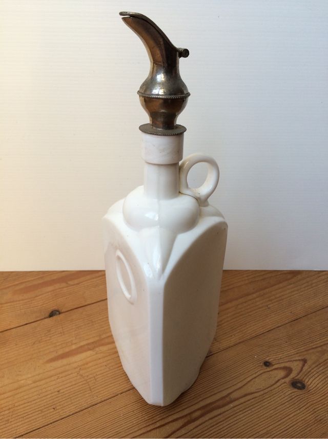 Botella Vintage De Opalina