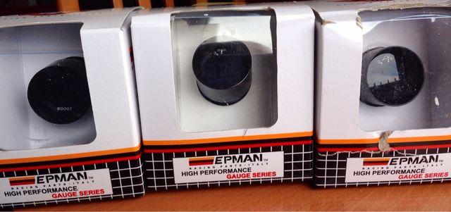 Relojes Digitales 37mm Agua,Aceite,volt,Turbo