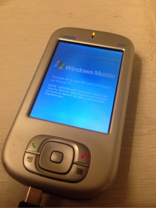 Smartphone vintage Imate con Windows⅕