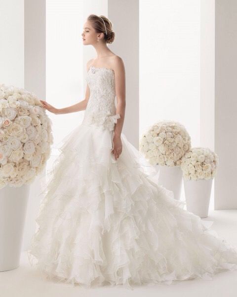 Vestido Boda Rosa Clará