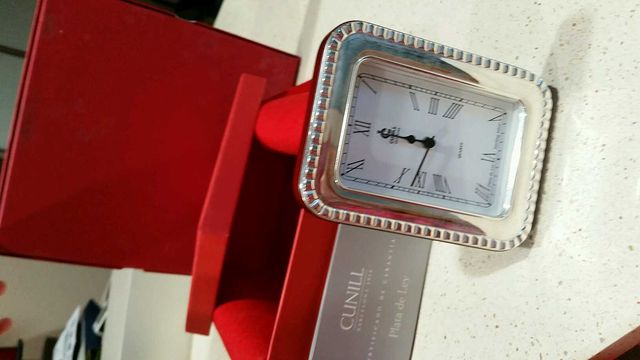 Reloj de plata Cunill Orfebres Nuevo