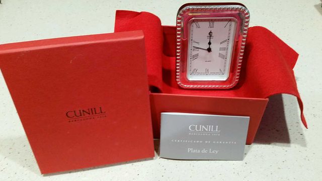 Reloj de plata Cunill Orfebres Nuevo