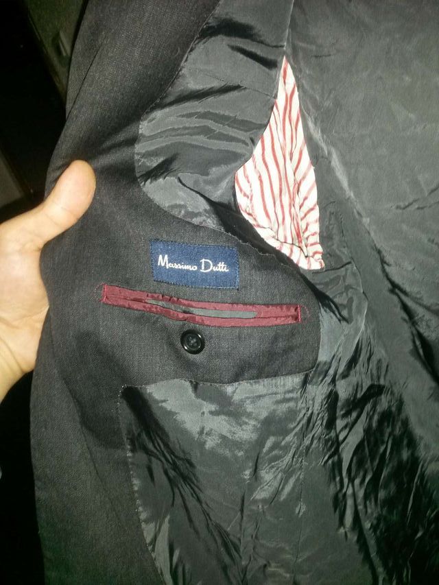 traje Massimo Dutti talla