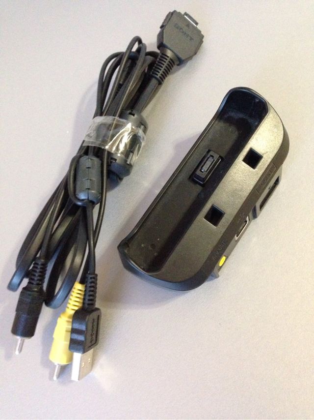 Cargador batería Sony para cámara de fotos