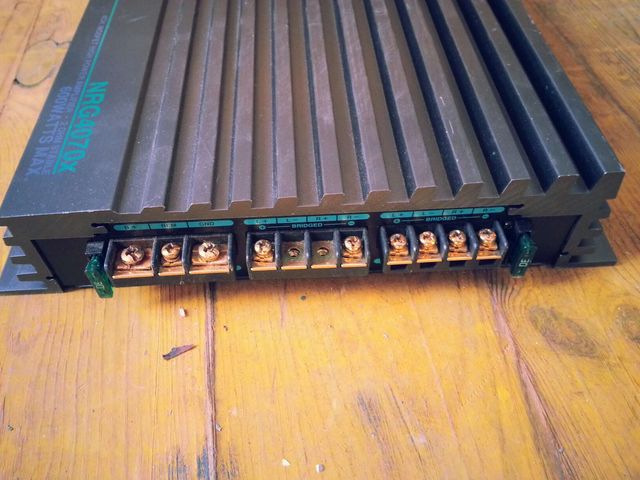 Amplificador Tapa de. Potencia marca osio 4 canale