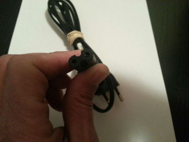 Lote 10 unidades Cables de corriente