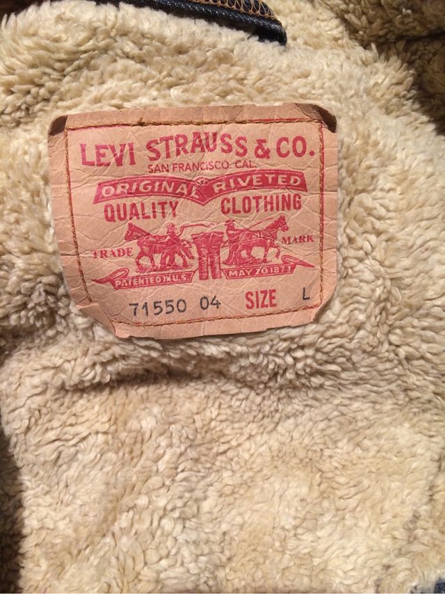 Cazadora Levis Borreguillo