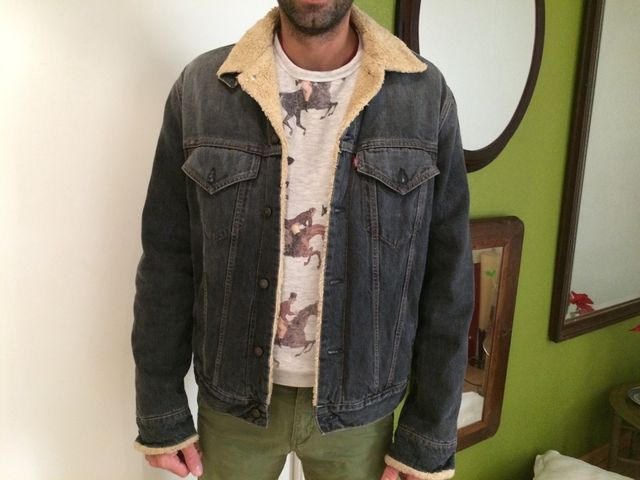 Cazadora Levis Borreguillo