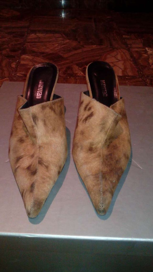 Zapatos leopardo con poco tacon