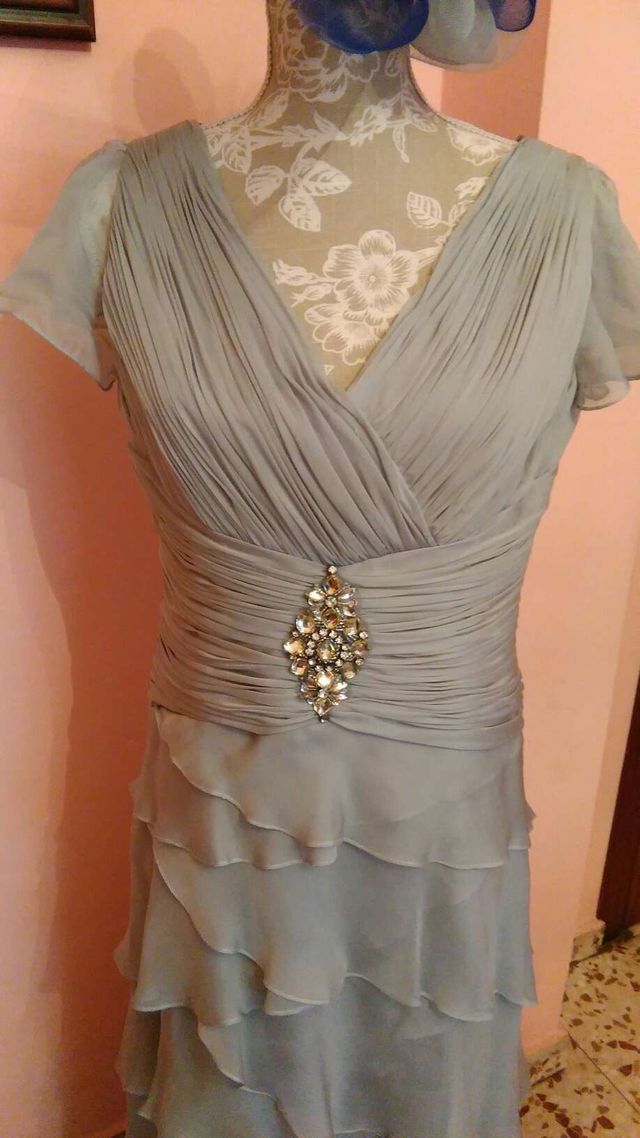 Vestido madrina ,bodas t/44
