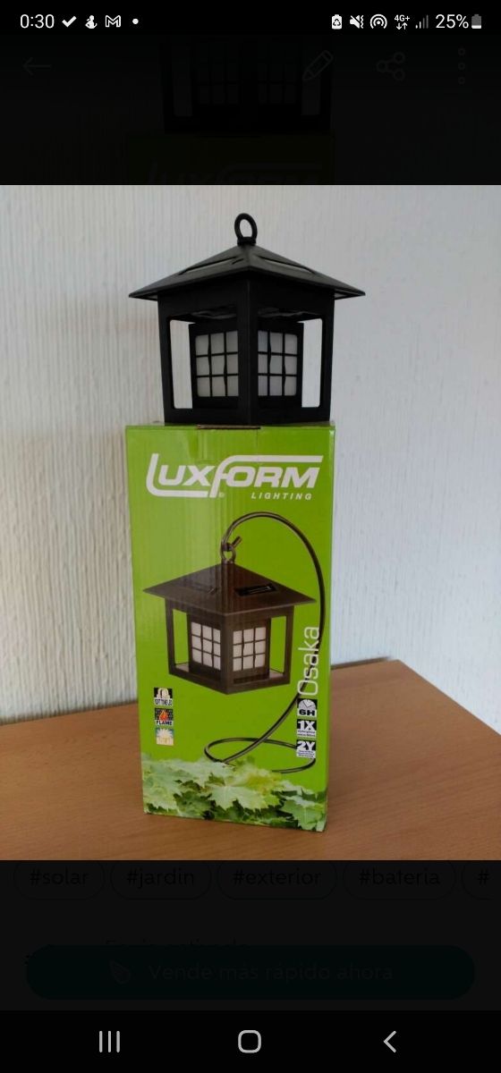 Farolillos solar- compra 3 + 1 gratis