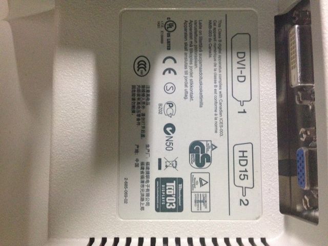 MONITOR SONY 17" SDM E 96E