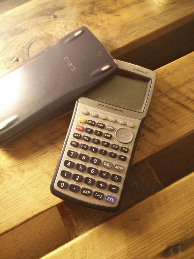 Calculadora gráfica CASIO fx-9860 SD