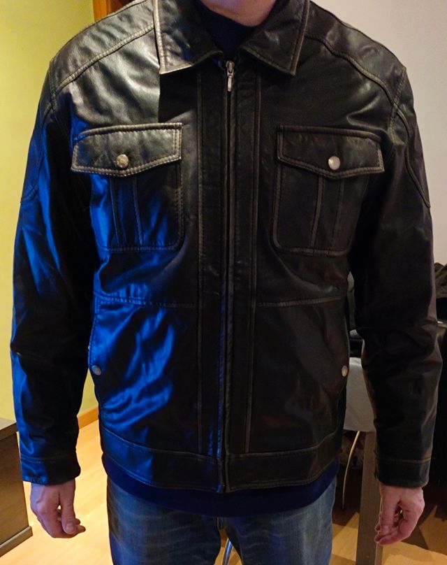 CAZADORA PIEL Indiana Jones Xxl