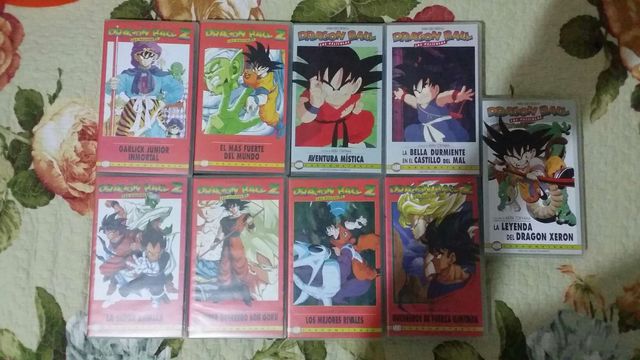 Peliculas Dragon Ball VHS.